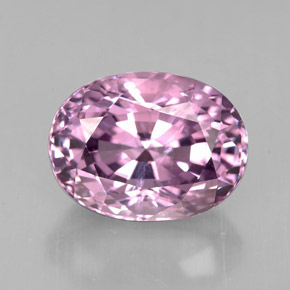 Espinélio violeta natural 3,90ct, corte oval, VS-SI