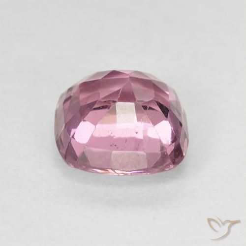 Espinélio rosa natural 1,54ct, almofada cortada, VS