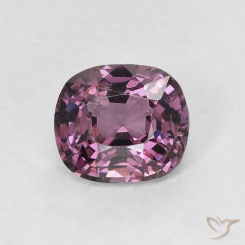 0.82ct Natural Roxo escuro Espinélio, Almofada, VVS-VS