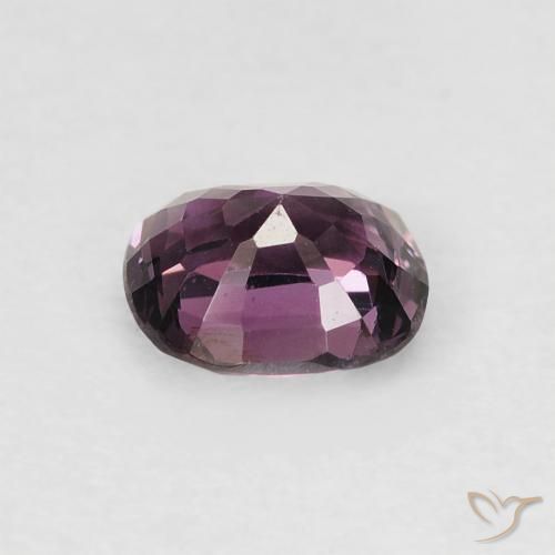 Espinélio Roxo escuro Natural 0.82ct, Almofada, VVS-VS