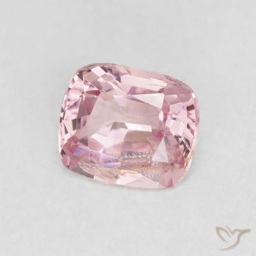 Espinélio Luz rosa Natural 0.95ct, Almofada, VS-SI