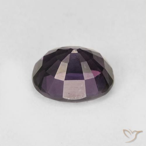 Espinélio violeta natural 1,50ct, corte oval, VVS