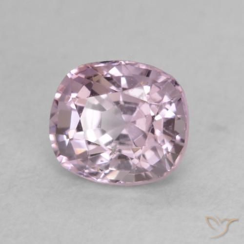Espinélio Violeta acinzentado Natural 0.65ct, Almofada, VS