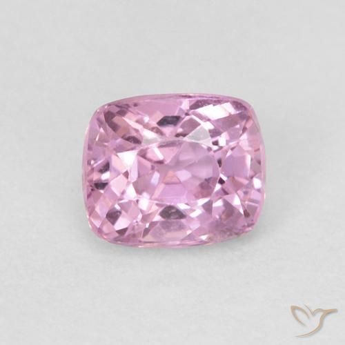 0.46ct Natural Rosa Chiclete Claro Espinélio, Almofada, VVS