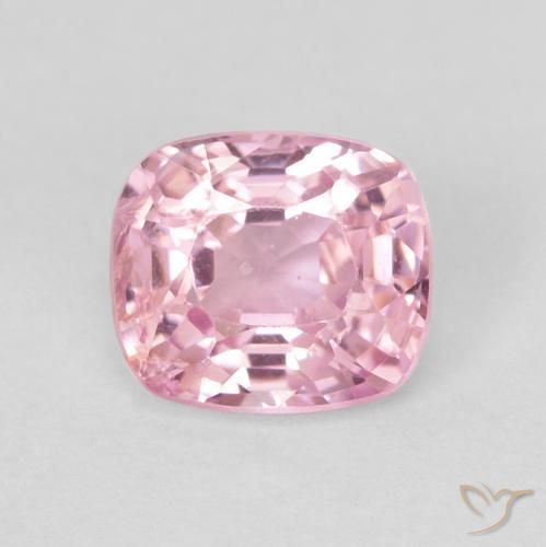 Espinélio Rosa chiclete Natural 0.59ct, Almofada cortada, VS