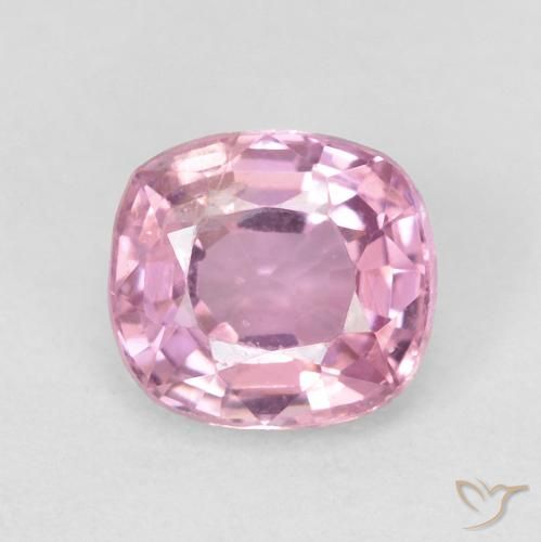 Espinélio rosa natural 0,63ct, almofada cortada, VVS-VS