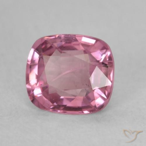 Espinélio Roxo profundo Natural 0.66ct, Almofada, VVS-VS