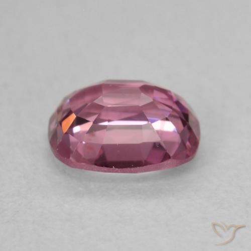 Espinélio Roxo profundo Natural 0.66ct, Almofada, VVS-VS