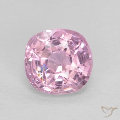 0.60ct Natural Roxo Royal Muito Claro Rosa Espinélio, Almofada, VVS