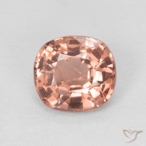 0.51ct Natural rosa médio Espinélio, Almofada, VVS-VS