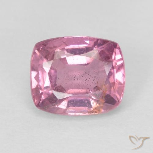 0.71ct Natural rosa médio Espinélio, Almofada, VVS-VS