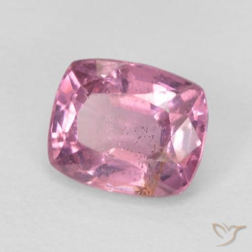 Espinélio rosa médio Natural 0.71ct, Almofada, VVS-VS