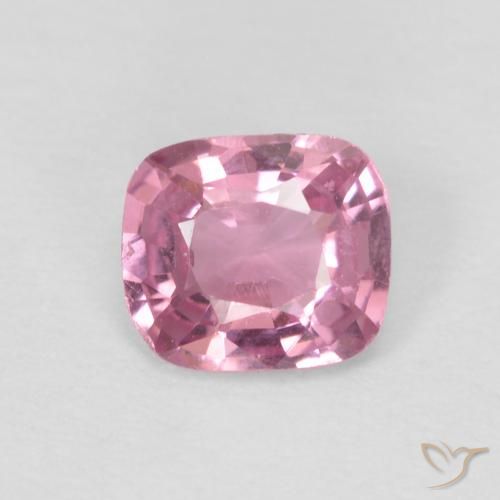 0.42ct Natural Rosa chiclete Espinélio, Almofada, VVS