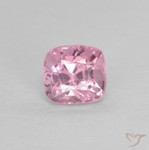 0.40ct Natural Rosa bem claro Espinélio, Almofada, VVS-VS