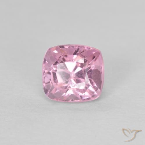 Espinélio Rosa bem claro Natural 0.40ct, Almofada, VVS-VS