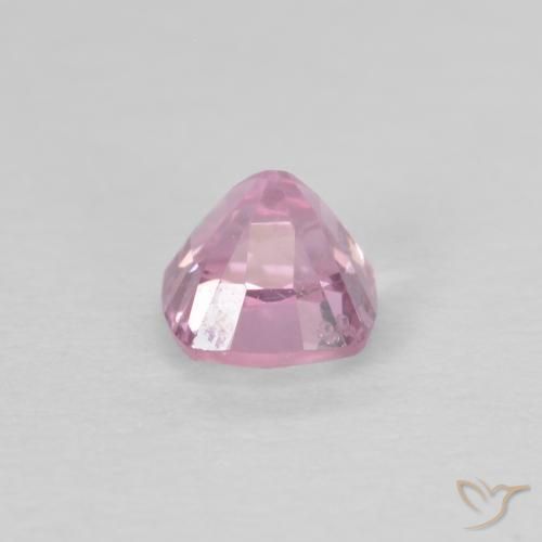 Espinélio Rosa bem claro Natural 0.40ct, Almofada, VVS-VS
