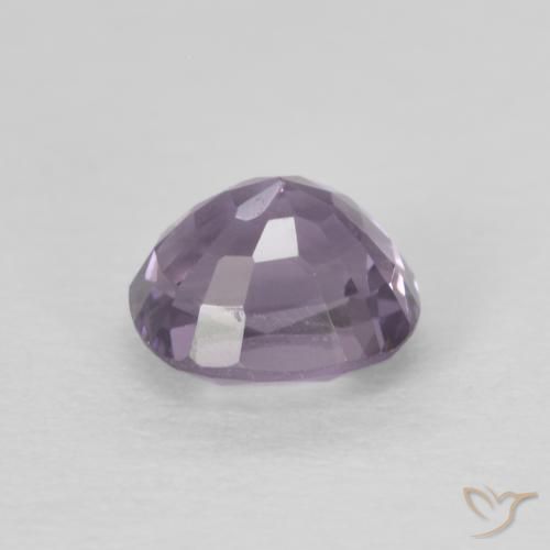Espinélio Violeta acinzentado claro Natural 0.66ct, Almofada, VS