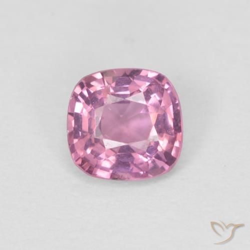 0.38ct Natural Roxo Royal Muito Claro Rosa Espinélio, Almofada, VS