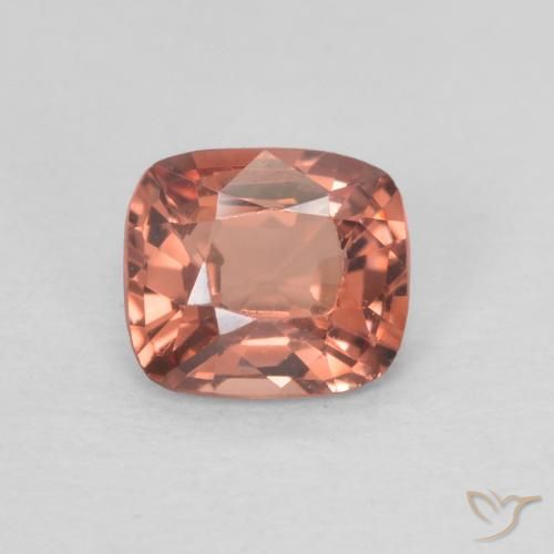 0.55ct Natural laranja avermelhado Espinélio, Almofada, VVS-VS