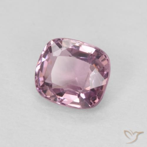 Espinélio Luz rosa Natural 0.58ct, Almofada, VVS-VS