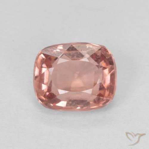0.71ct Natural vermelho quente Espinélio, Almofada, VVS-VS