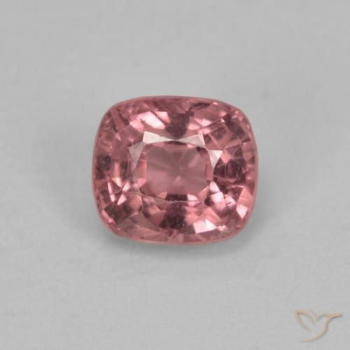 0.60ct Natural roxo avermelhado Espinélio, Almofada, VVS-VS