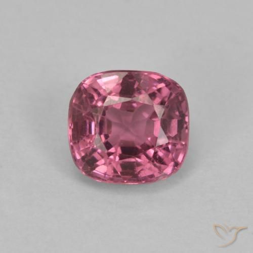 0.63ct Natural roxo médio Espinélio, Almofada, VVS-VS