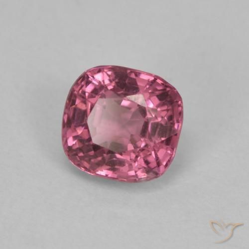 Espinélio roxo médio Natural 0.63ct, Almofada, VVS-VS