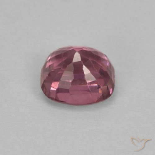 Espinélio roxo médio Natural 0.63ct, Almofada, VVS-VS