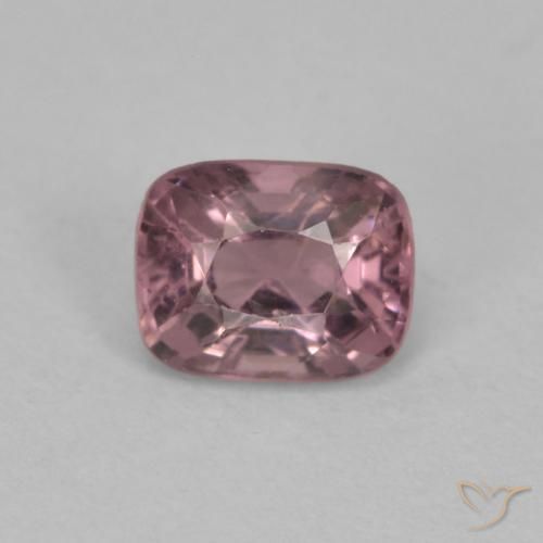 0.54ct Natural Plum-Grey Espinélio, Almofada, VVS-VS