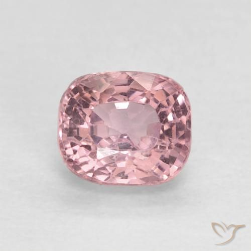 0.62ct Natural Rosa quente Espinélio, Almofada, VS