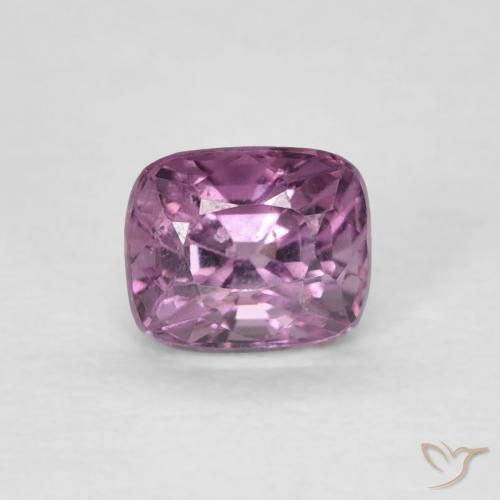 0.50ct Natural roxo médio Espinélio, Almofada, VS