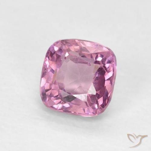 Espinélio Magenta claro Natural 0.52ct, Almofada, VS