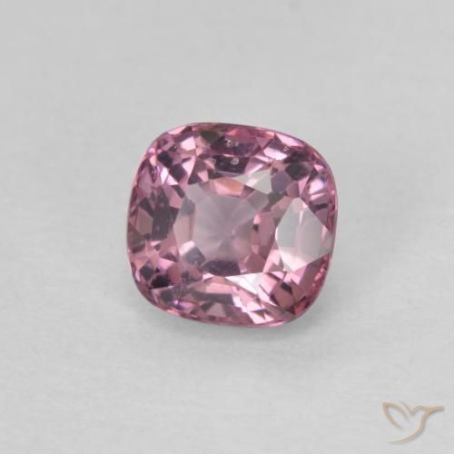 Espinélio roxo médio Natural 0.58ct, Almofada, VVS-VS