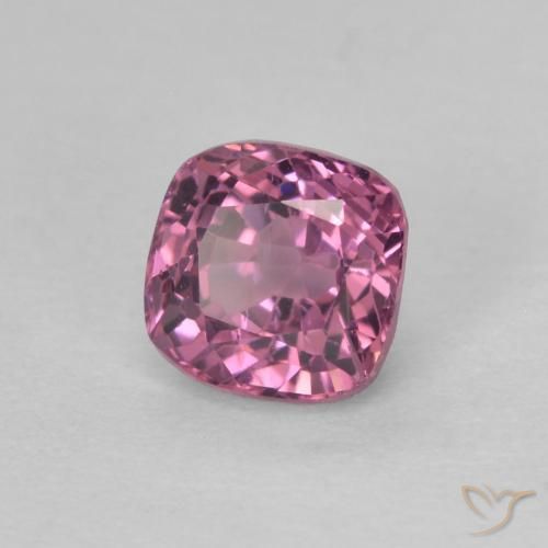 Espinélio roxo médio Natural 0.79ct, Almofada, VVS-VS