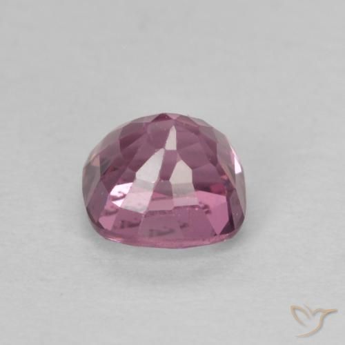 Espinélio roxo médio Natural 0.79ct, Almofada, VVS-VS