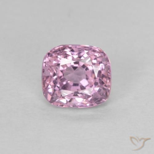 0.59ct Natural rosa médio Espinélio, Almofada, VVS-VS