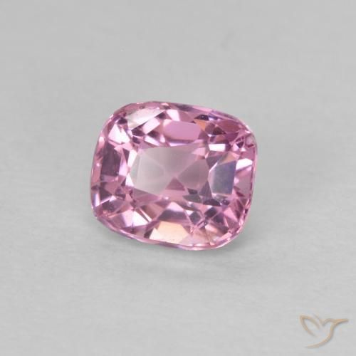 Espinélio Medium Light-Pink Natural 0.59ct, Almofada, VVS-VS