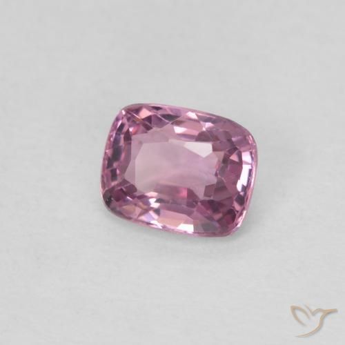 Espinélio Luz rosa Natural 0.41ct, Almofada, VVS-VS