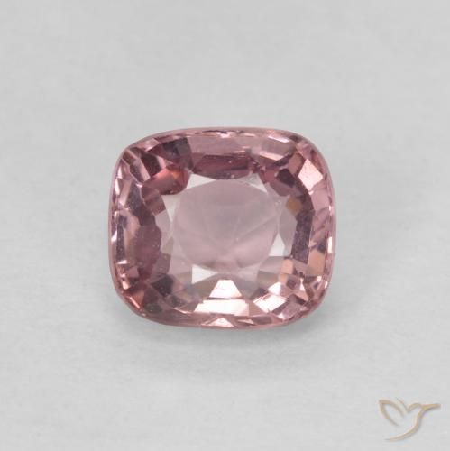 0.64ct Natural rosa médio Espinélio, Almofada, VVS-VS
