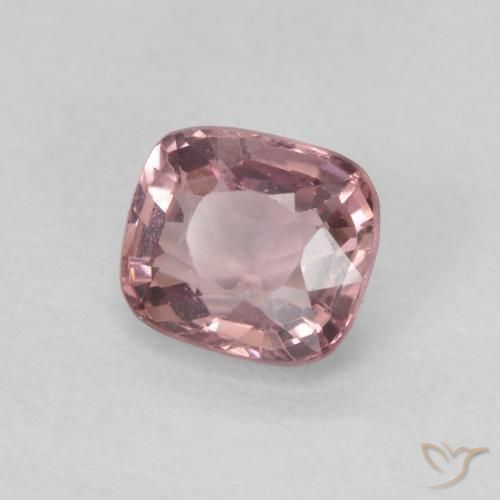 Espinélio rosa médio Natural 0.64ct, Almofada, VVS-VS