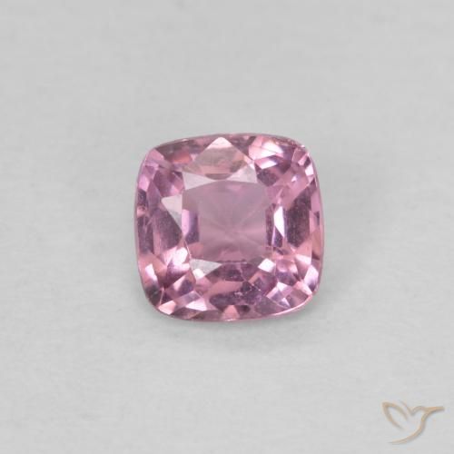 0.39ct Natural ameixa roxa Espinélio, Almofada, VVS-VS