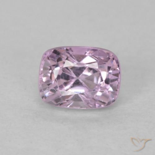 0.50ct Natural Luz roxa Espinélio, Almofada, VS