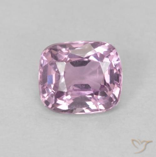 0.53ct Natural Roxo muito claro Espinélio, Almofada, VS