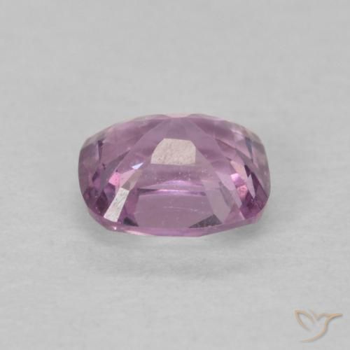 Espinélio Roxo muito claro Natural 0.53ct, Almofada, VS