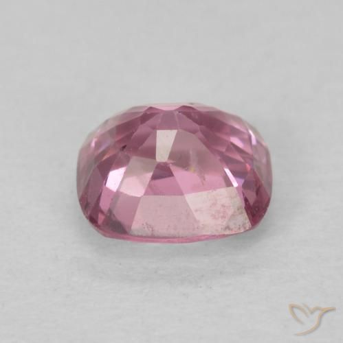Espinélio Roxo rosado Natural 0.71ct, Almofada, VS