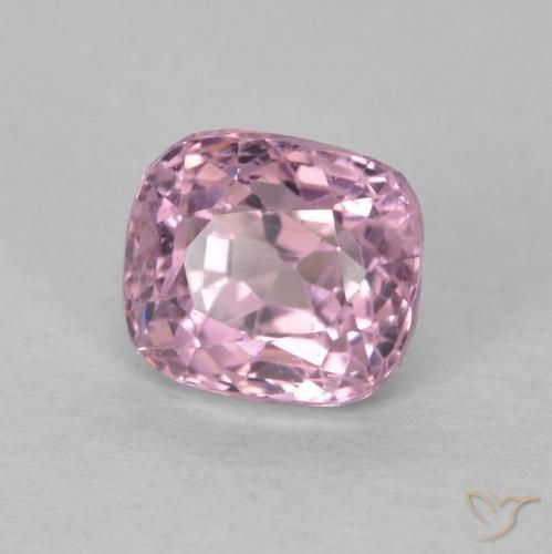 Espinélio Luz roxa Natural 0.72ct, Almofada, VS