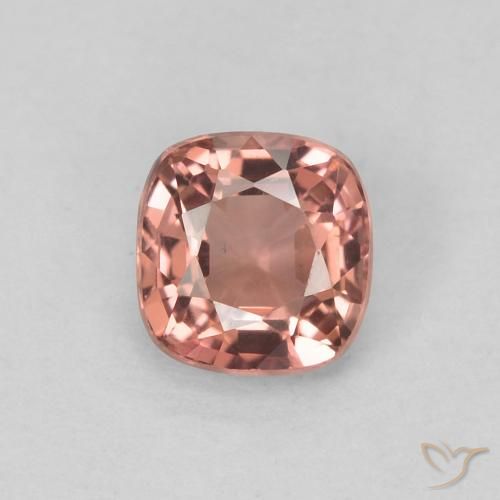 0.54ct Natural Rosa Alaranjado Espinélio, Almofada, VVS