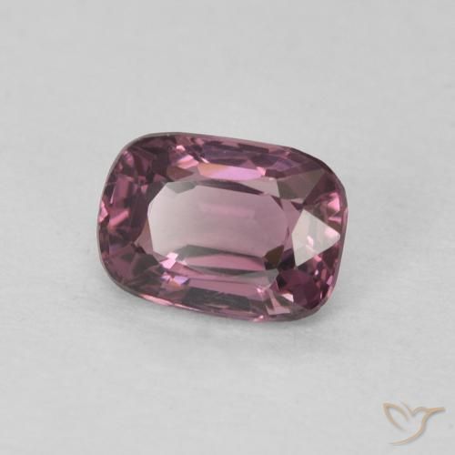 Espinélio Roxo avermelhado escuro Natural 0.58ct, Almofada, VVS