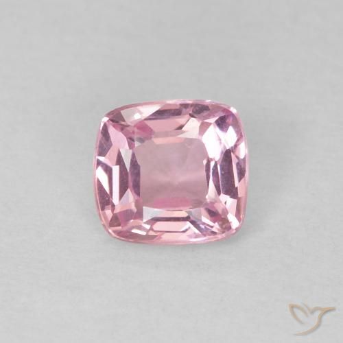 0.39ct Natural Rosa Chiclete Claro Espinélio, Almofada, VVS